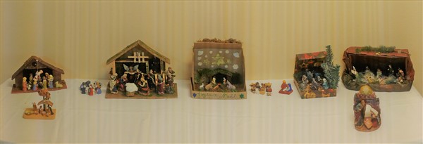 Bénédiction des crèches à la messe des familles