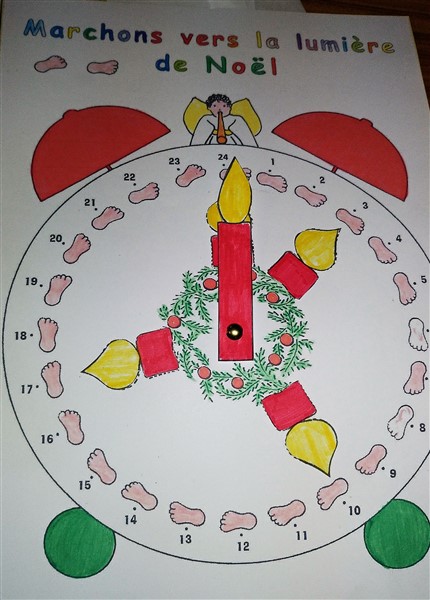Les petits en route vers Noël...