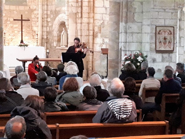 Patrimoine: Concert à Saint Etienne à Fosses